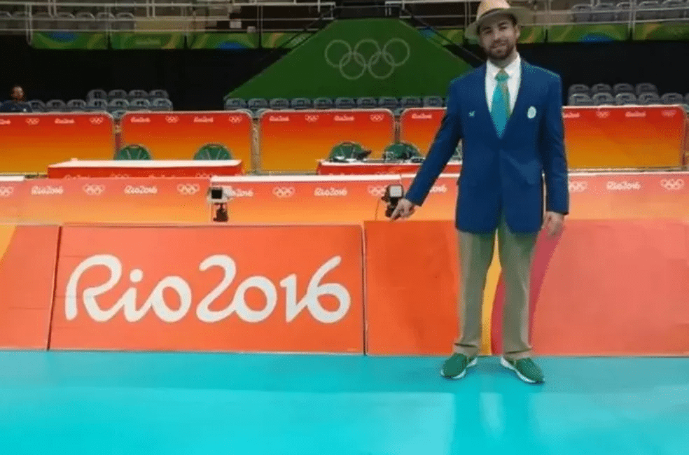 André Testa foi juiz de linha nas Olimpíadas do Rio de Janeiro