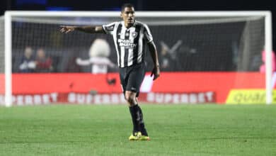 Allan em estreia pelo Botafogo