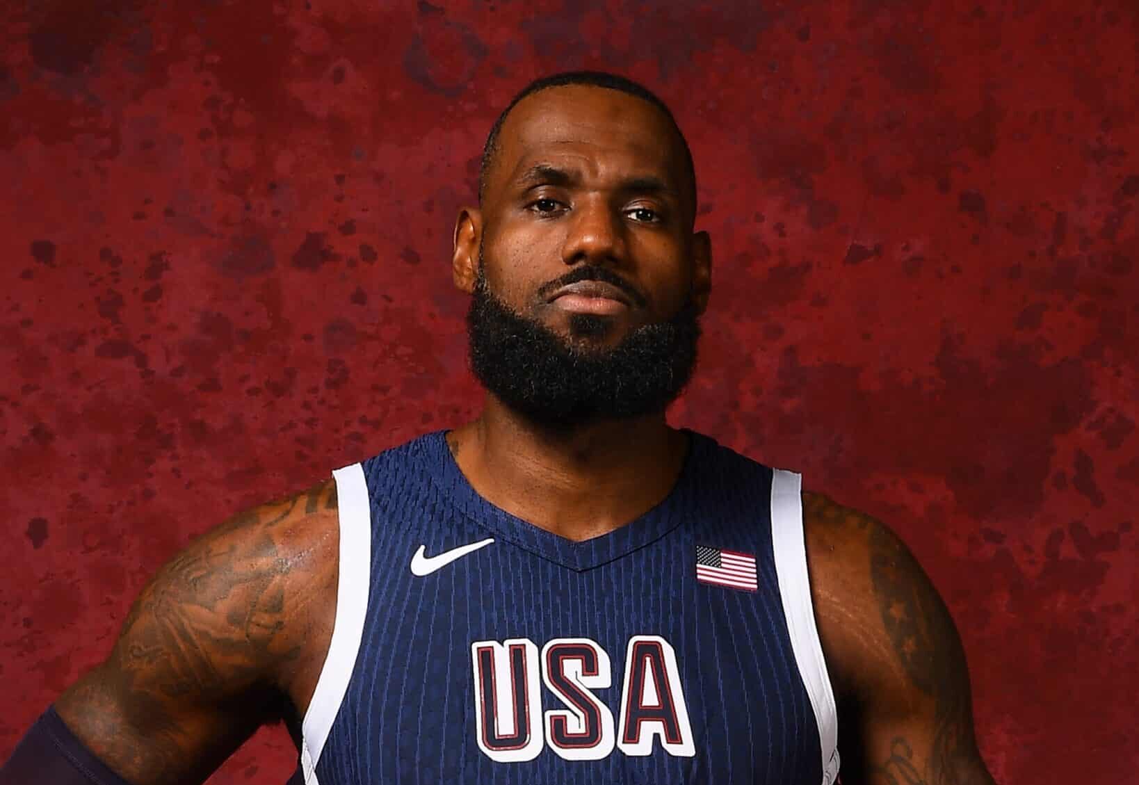 LeBron James será o porta-bandeira dos EUA na Olimpíada