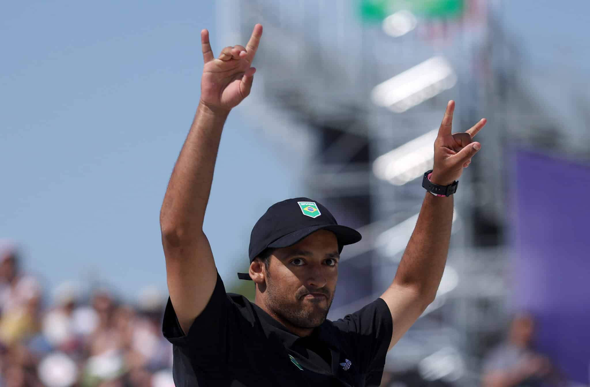 Kelvin Hoefler no skate olímpico