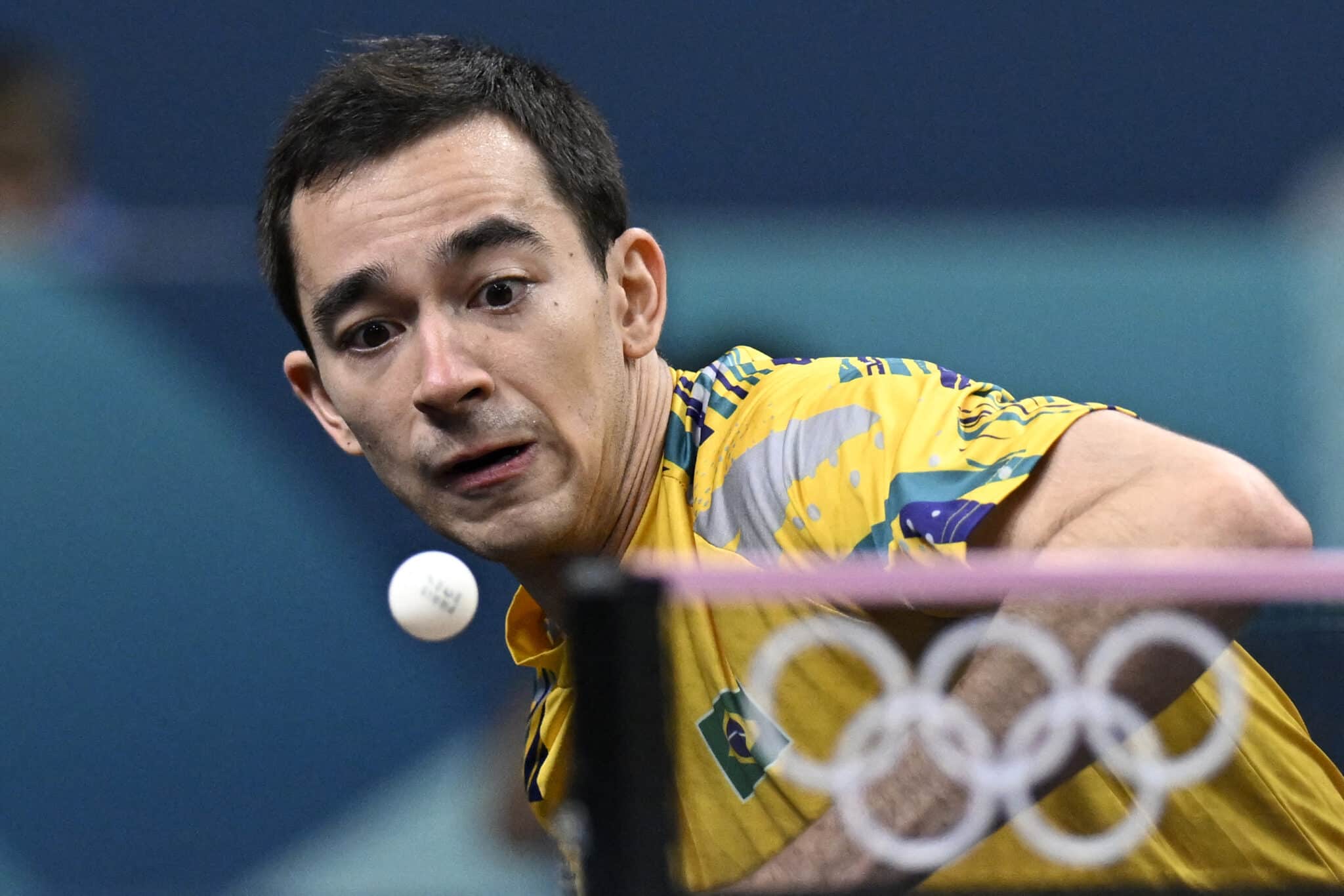 Hugo Calderano em Paris 2024