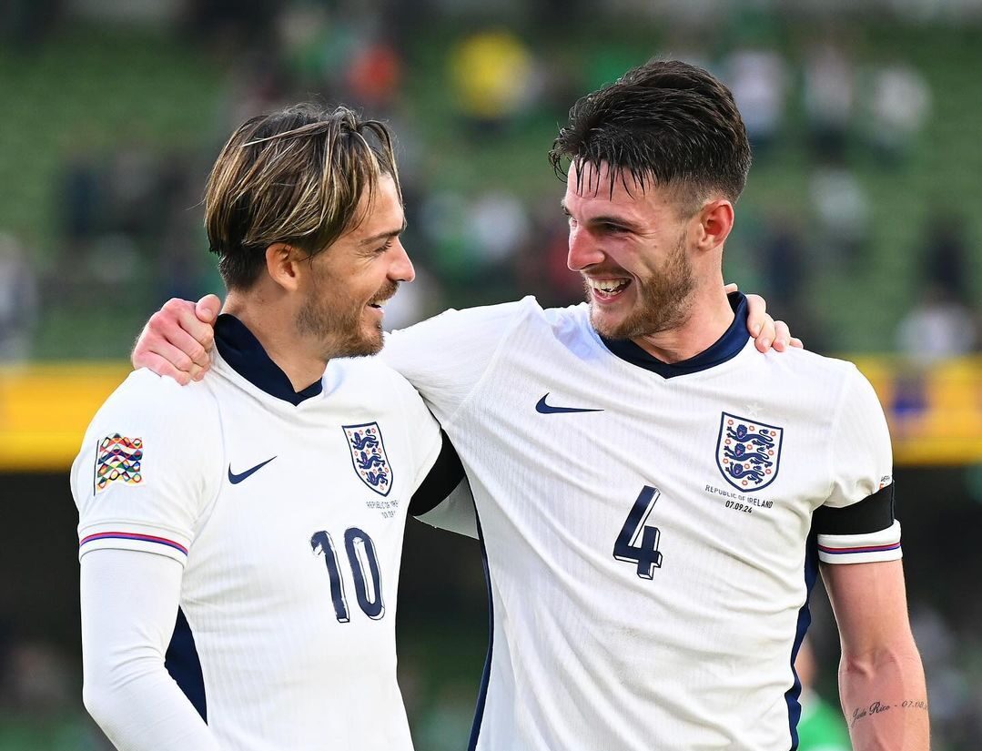 Grealish e Rice pela Inglaterra