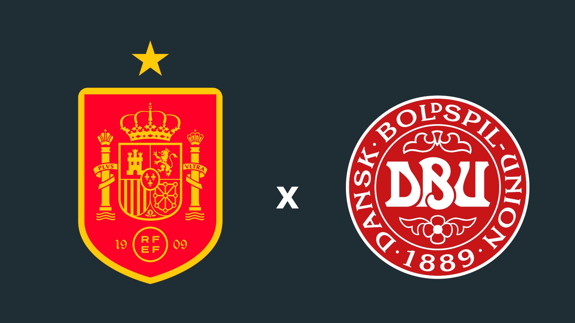 Espanha x Dinamarca onde assistir