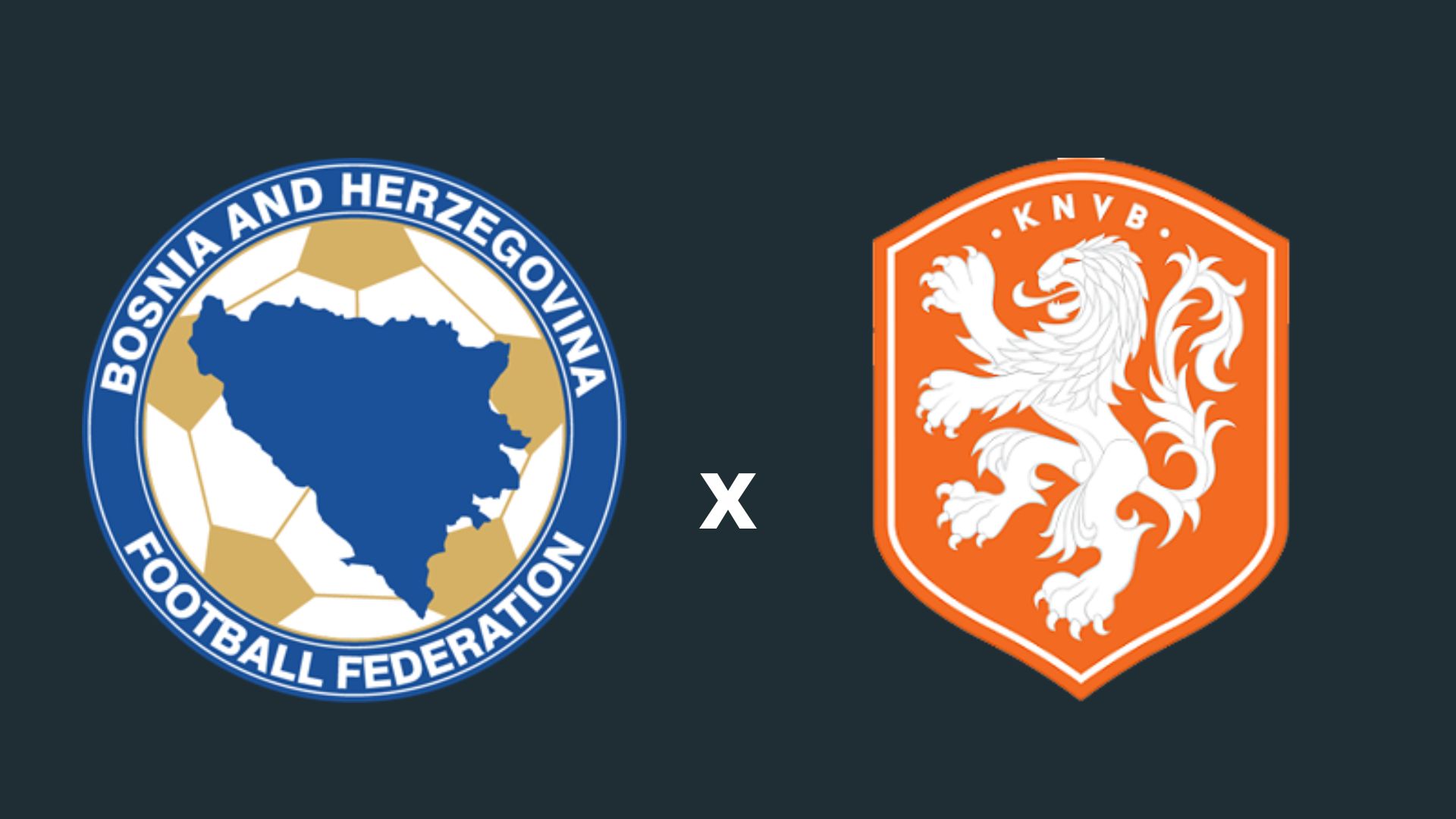 Bósnia x Holanda onde assistir