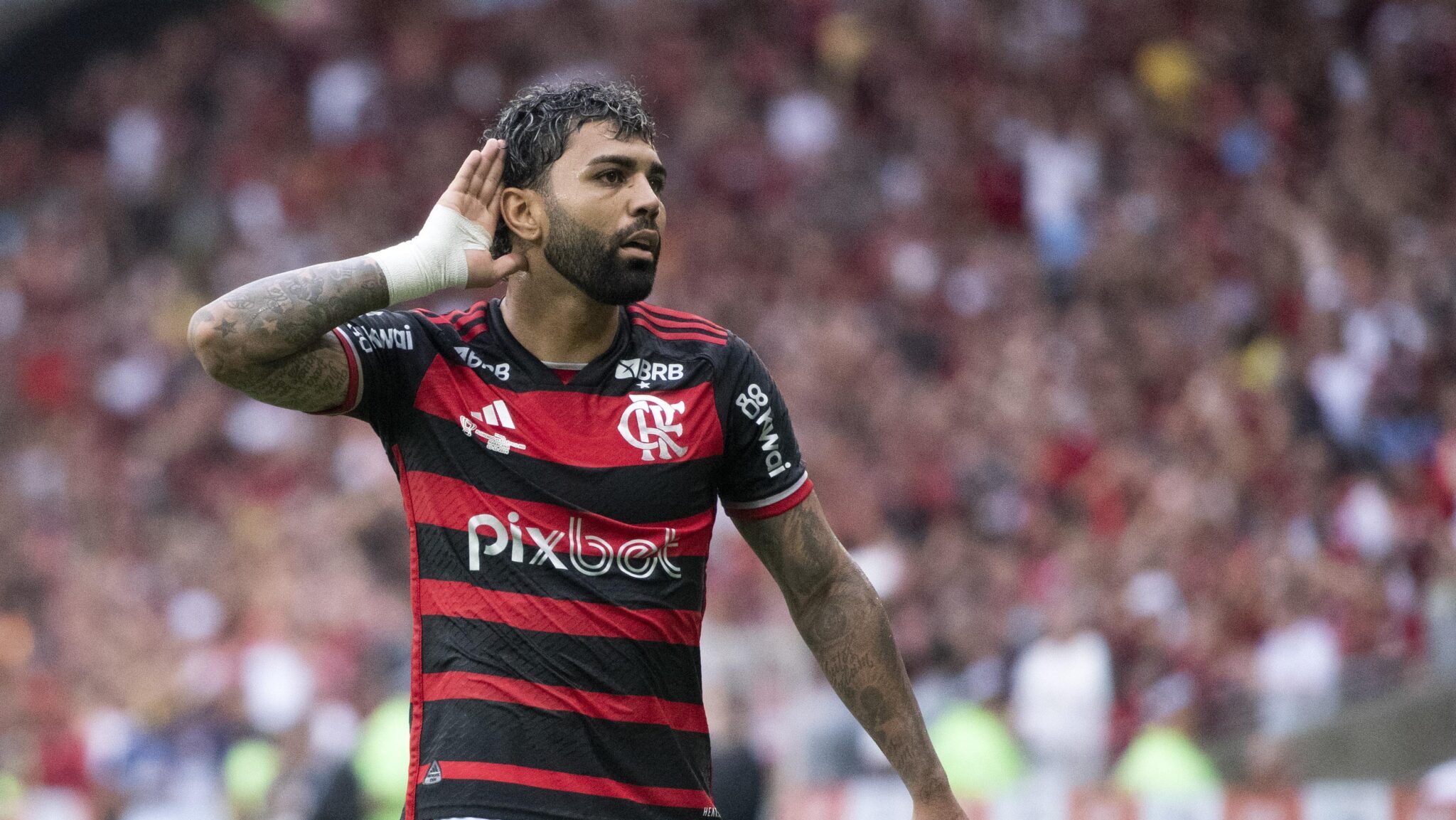 Gabigol pelo Flamengo