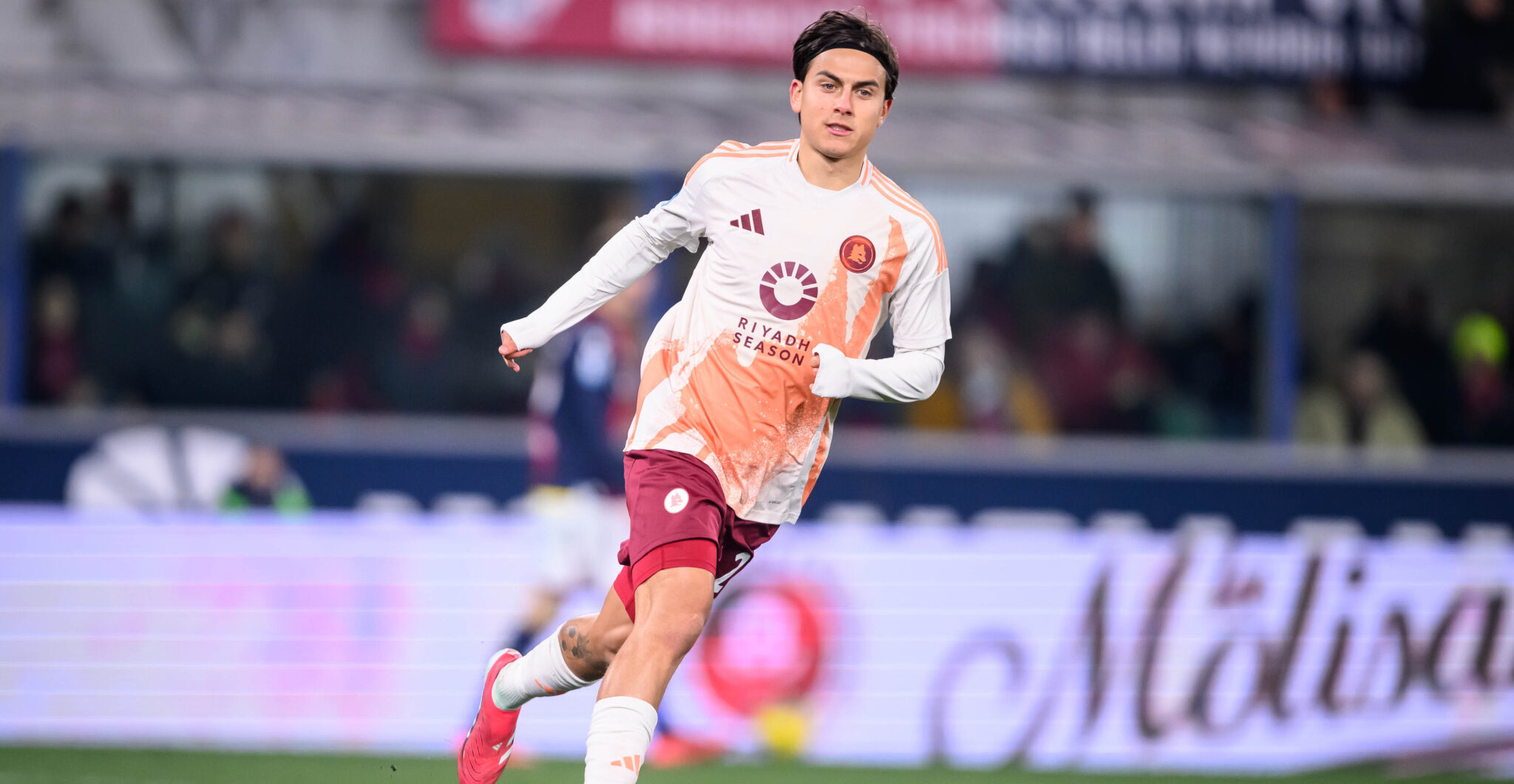 Dybala em ação pela Roma