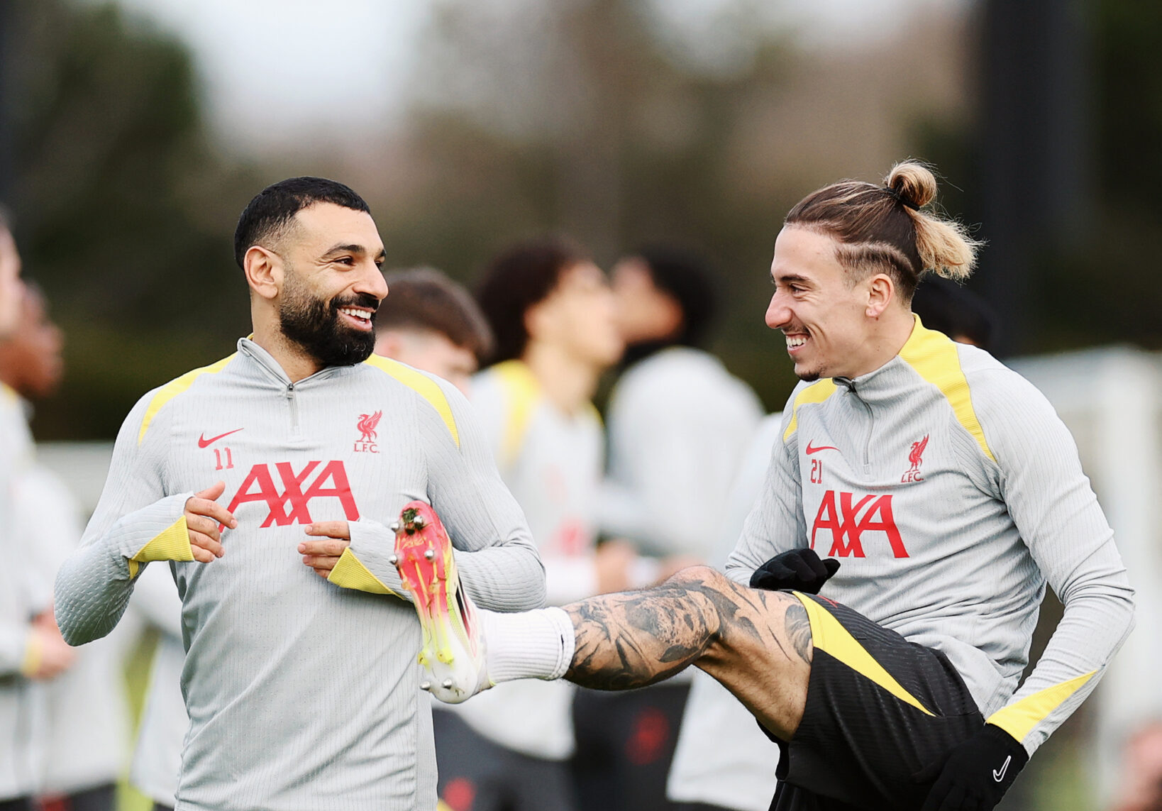 Mohamed Salah pelo Liverpool que disputa o Campeonato Inglês