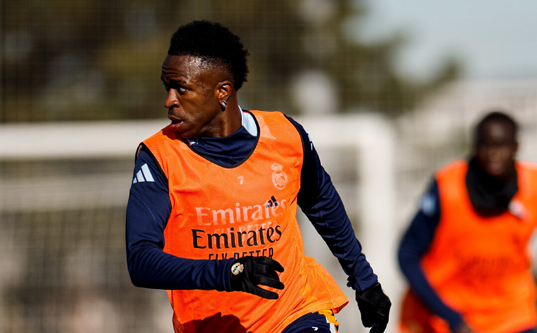 Vini Jr é um dos destaques do Real Madrid no Campeonato Espanhol