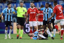Braulio da Silva Machado durante o Grenal 447 entre Grêmio e Internacional