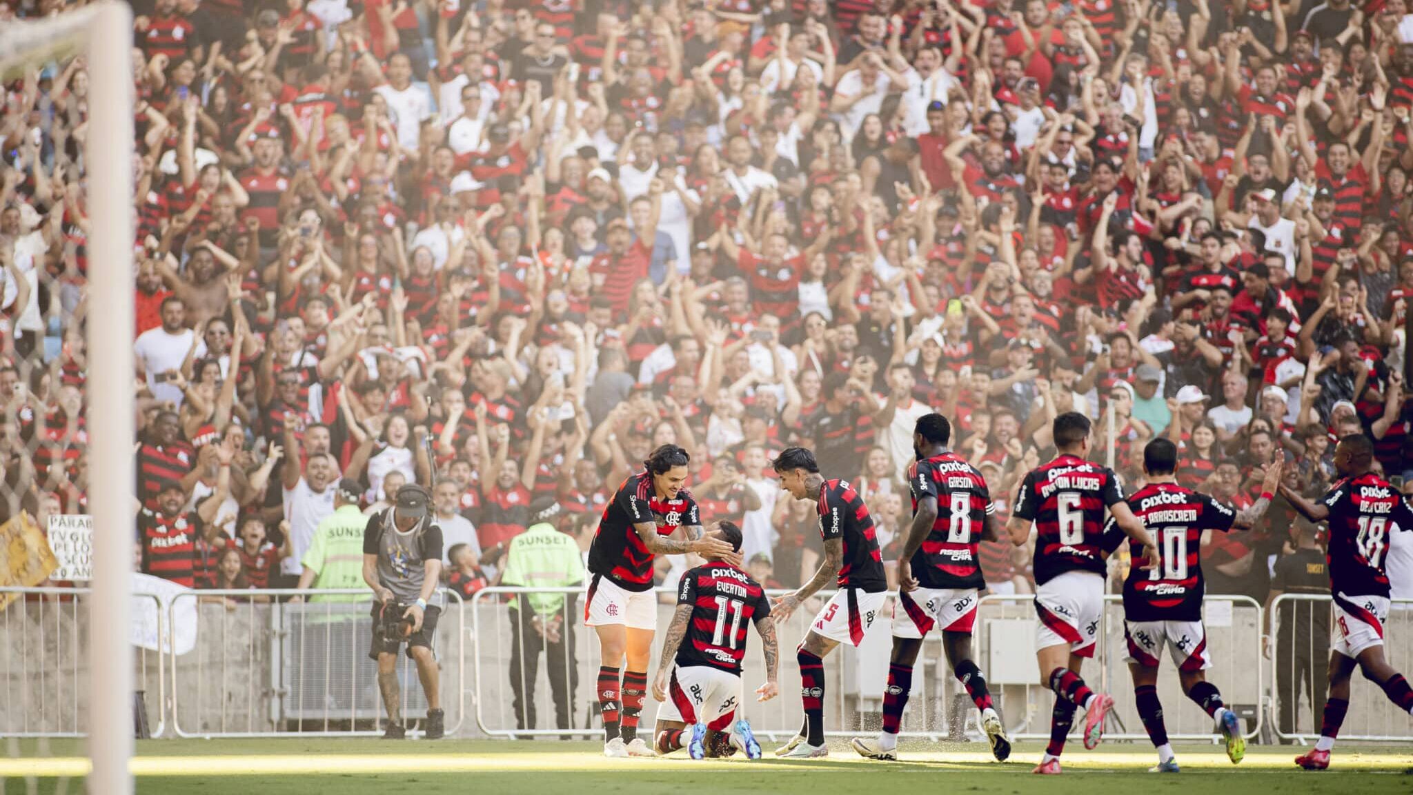 Flamengo x Corinthians no Maracanã
