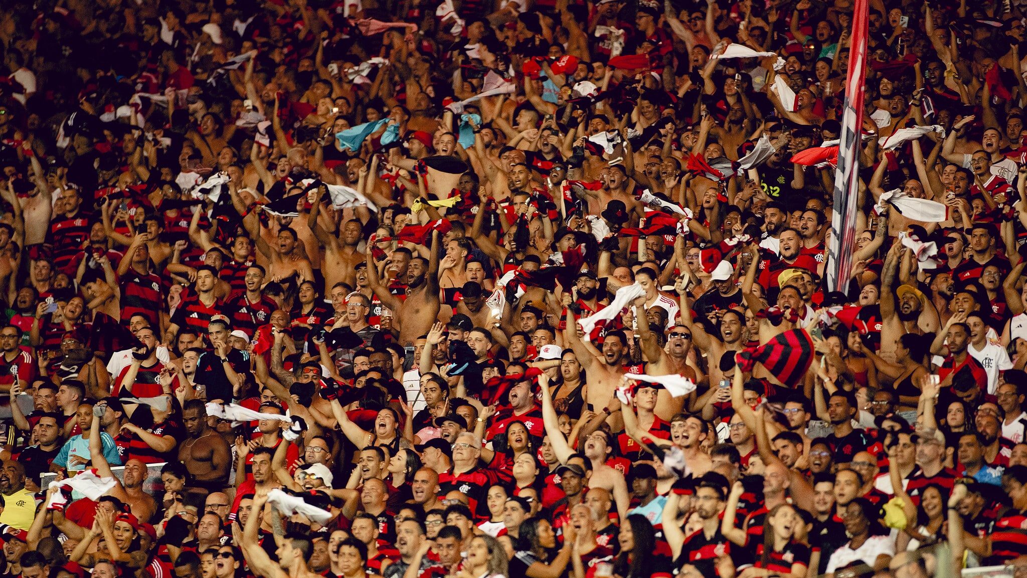 Torcida do Flamengo no Maracanã