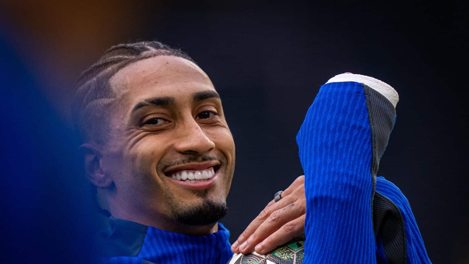 Raphinha pelo Barcelona