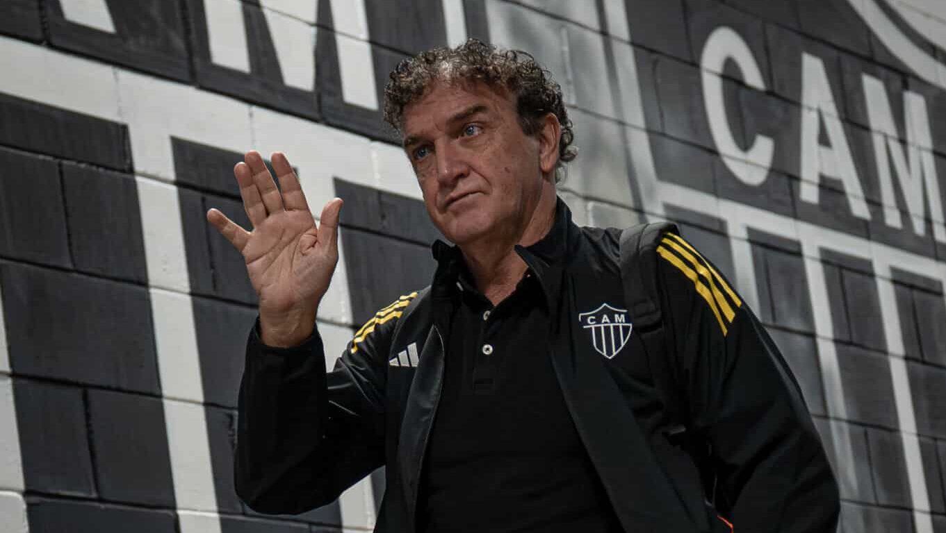 Cuca, técnico do Galo - Foto: Pedro Souza / Atlético