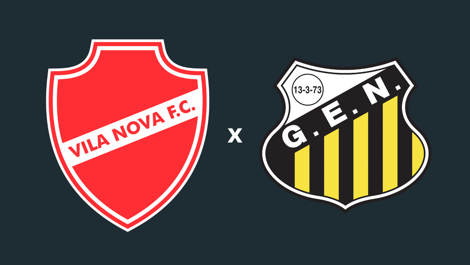 Escudos de Vila Nova e Novorizontino