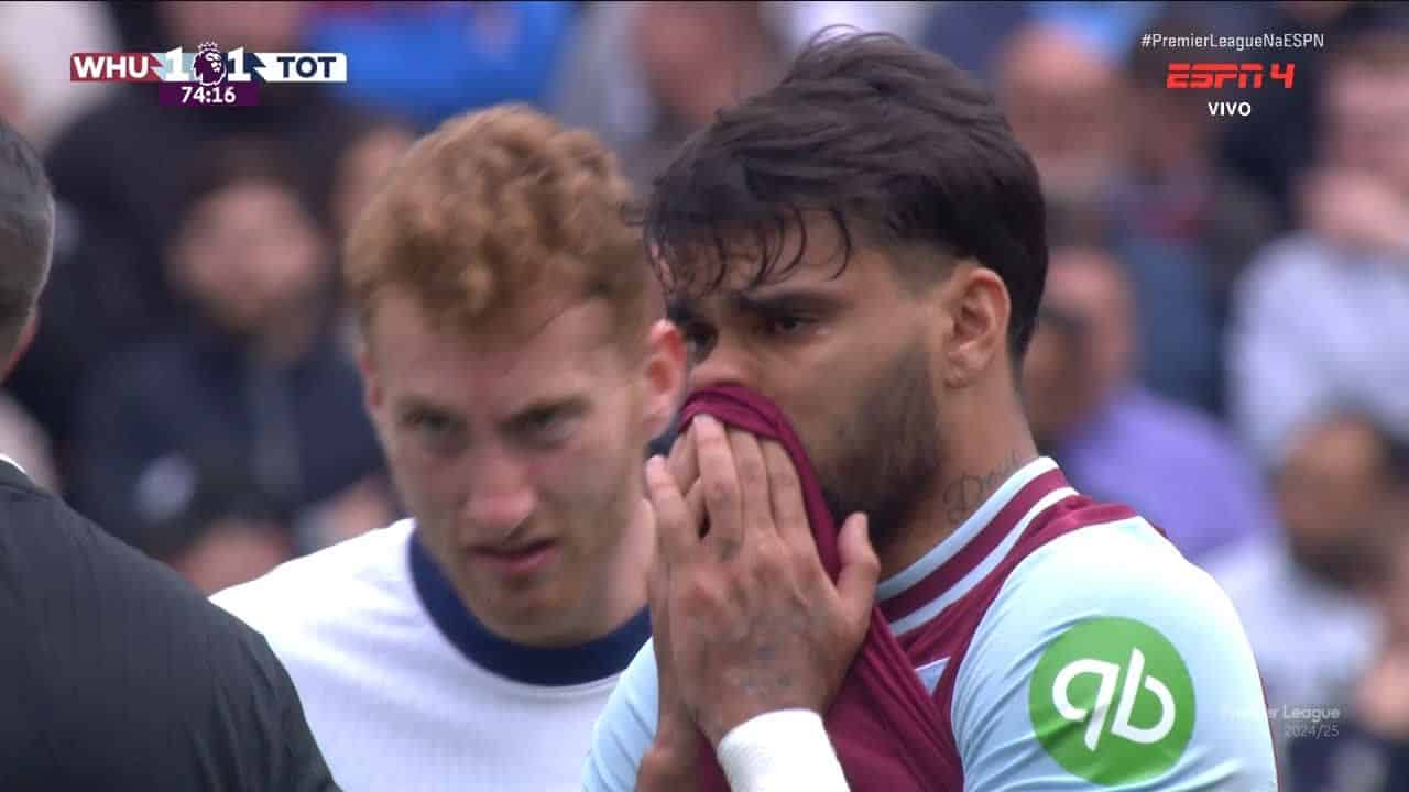 Paquetá em West Ham x Tottenham
