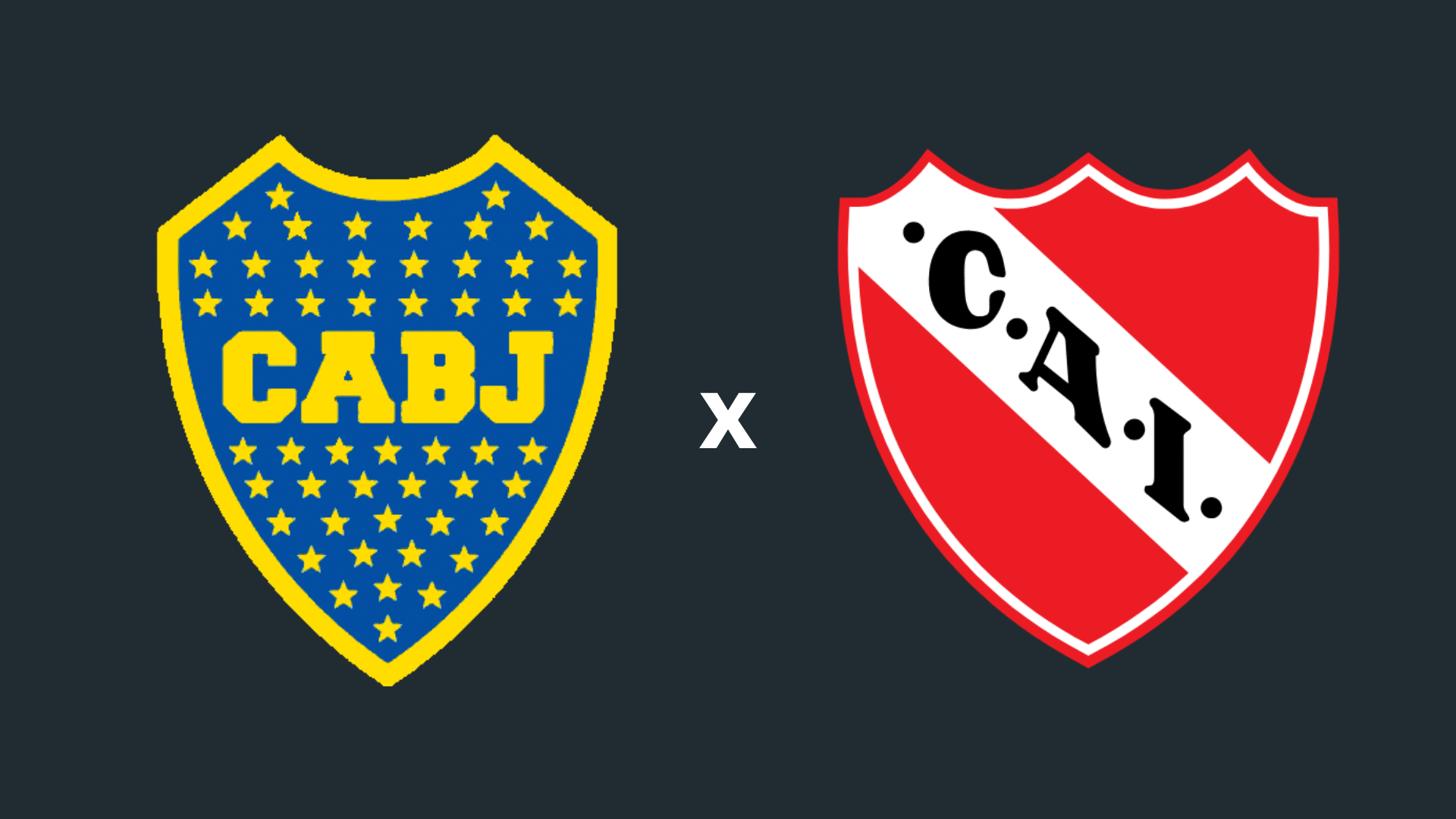 Boca Juniors x Independiente pelo Campeonato Argentino