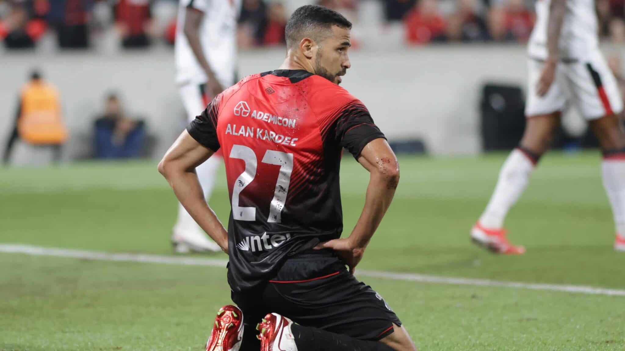 Athletico-PR perdeu para o Atlético-GO na Ligga Arena - João Heim/ZIMEL PRESS/Gazeta Press