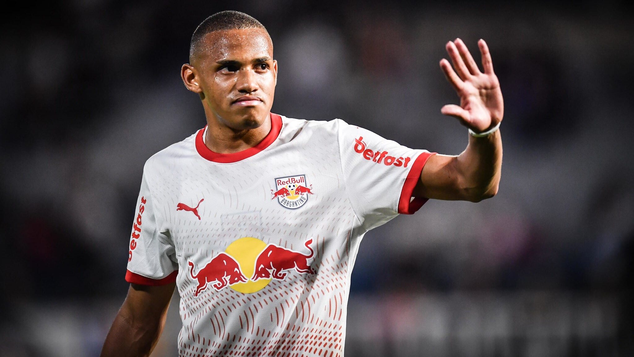 Jhon Jhon, do RB Bragantino, é o líder de assistências esperadas (xA) do Campeonato Brasileirão - Ari Ferreira/Red Bull Bragantino.