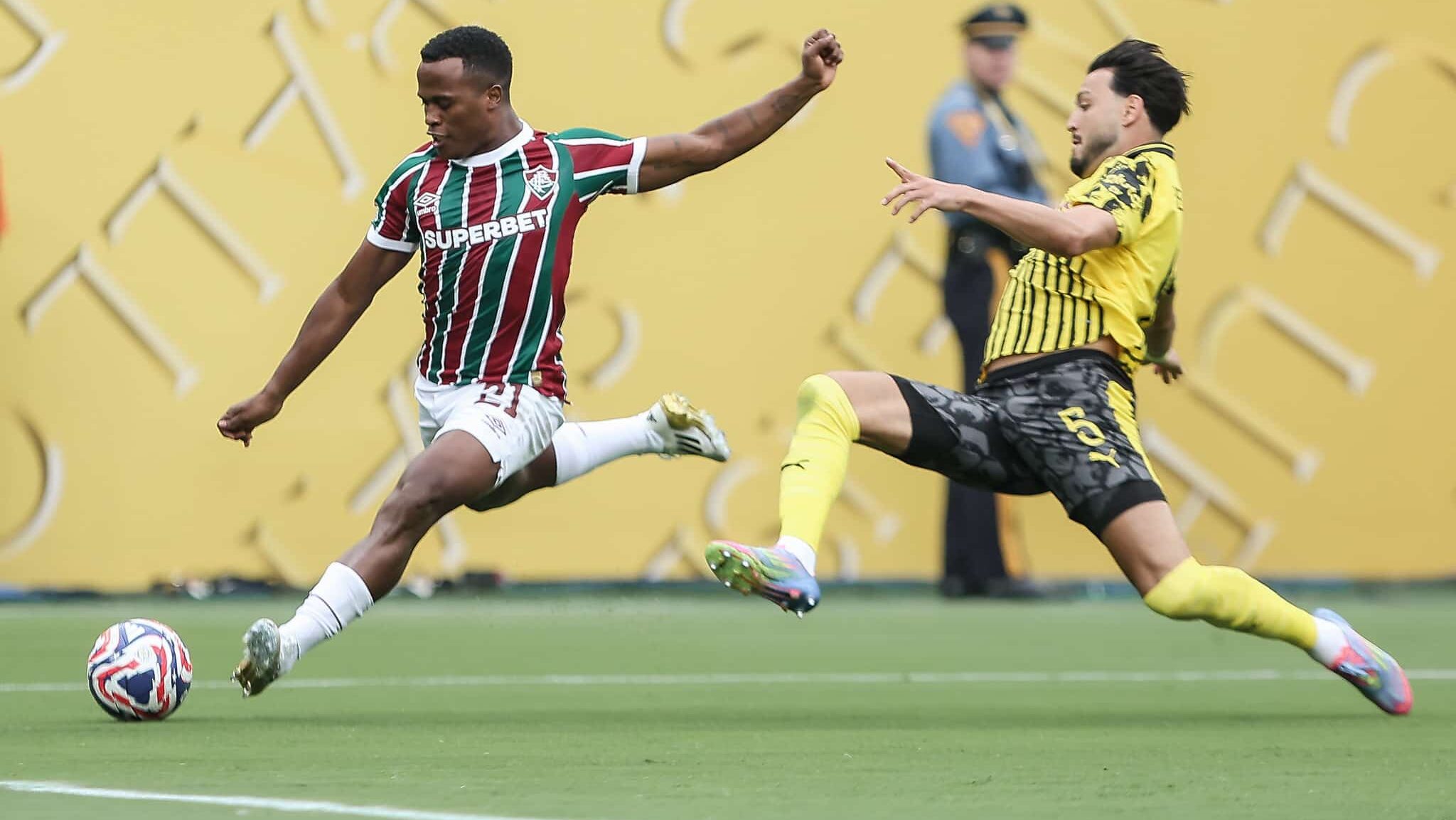 Fluminense empatou com o Borussia Dortmund na sua estreia na Copa do Mundo de Clubes - Lucas Merçon / Fluminense