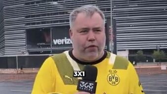 Torcedor do Borussia Dortmund