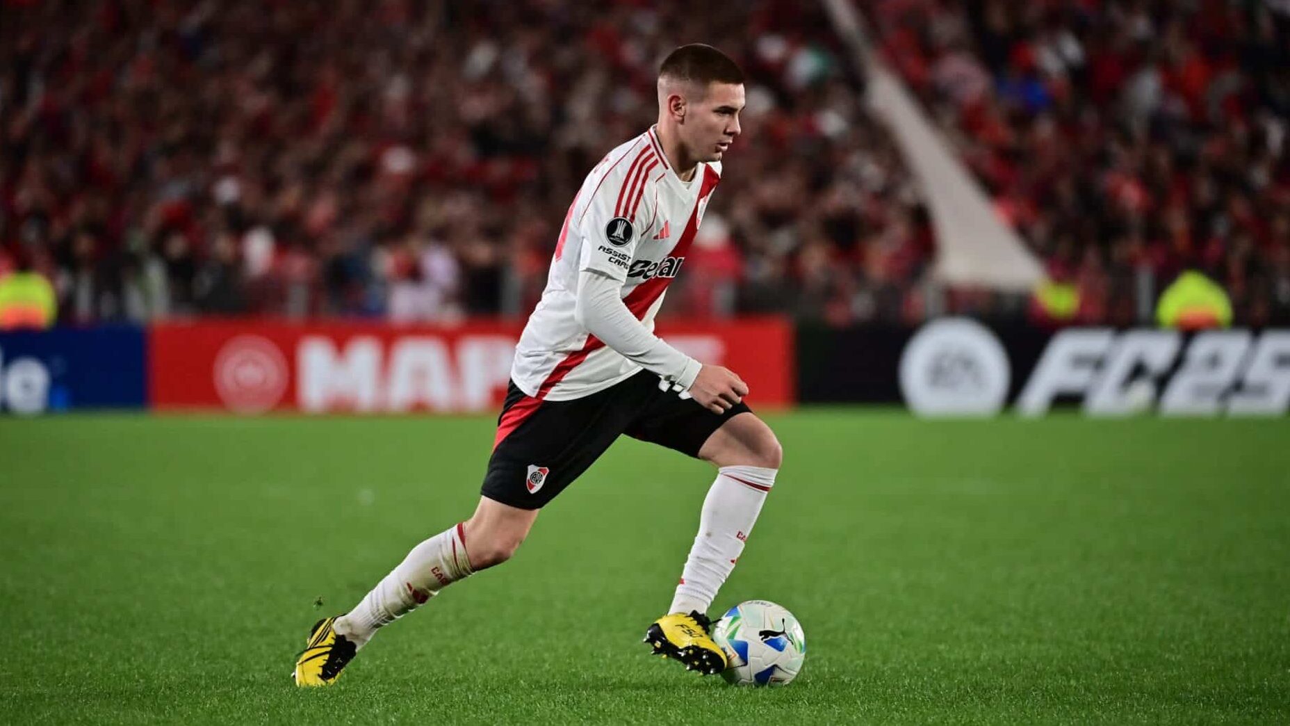 Franco Mastantuono é a principal joia do futebol argentino - Divulgação