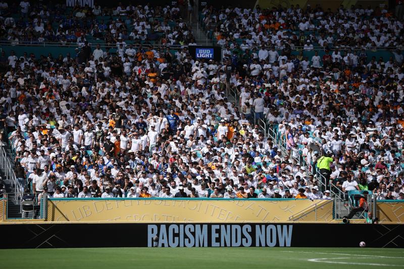 Arquibancada cheia para Real Madrid x Al-Hilal