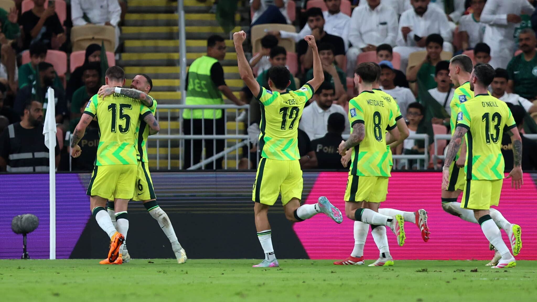 A Austrália está classificada para a Copa do Mundo de 2026 - Divulgação / @Socceroos