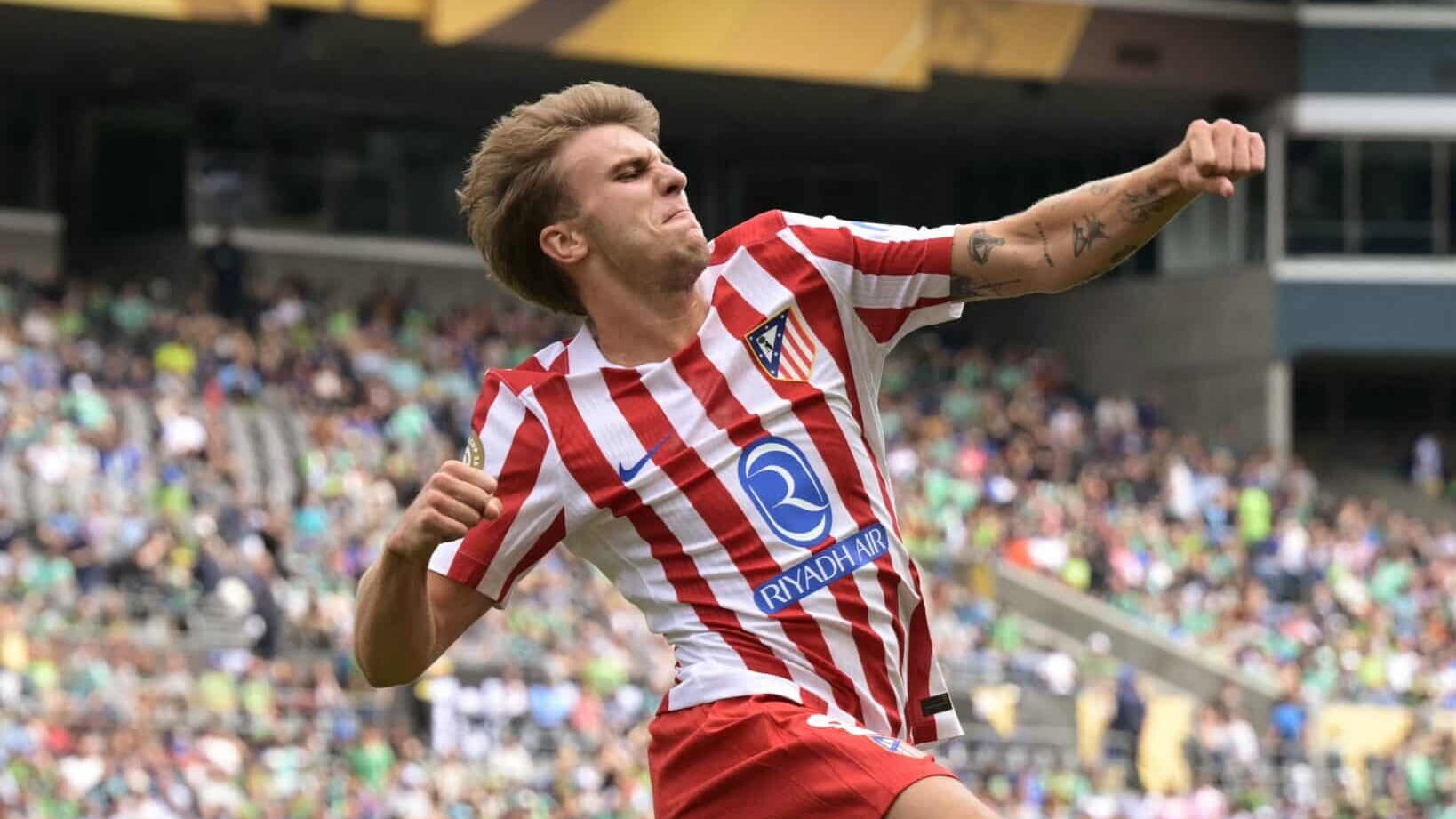 Pablo Barrios, volante do Atlético de Madrid