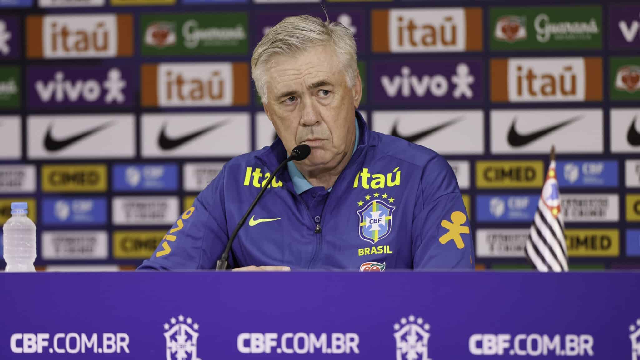 Carlo Ancelotti pela seleção brasileira