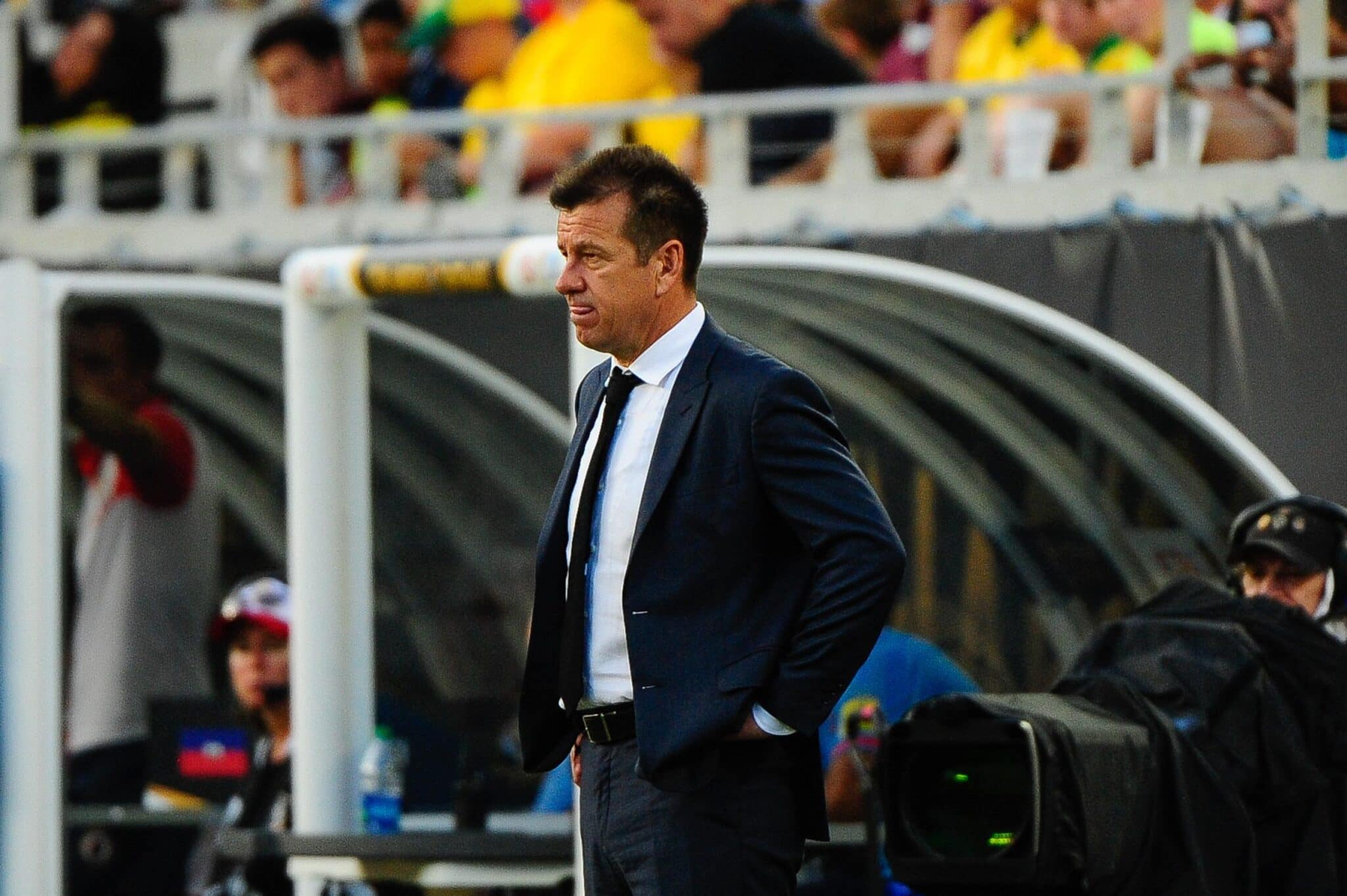 Dunga como treinador da Seleção - Foto: Gazeta Press