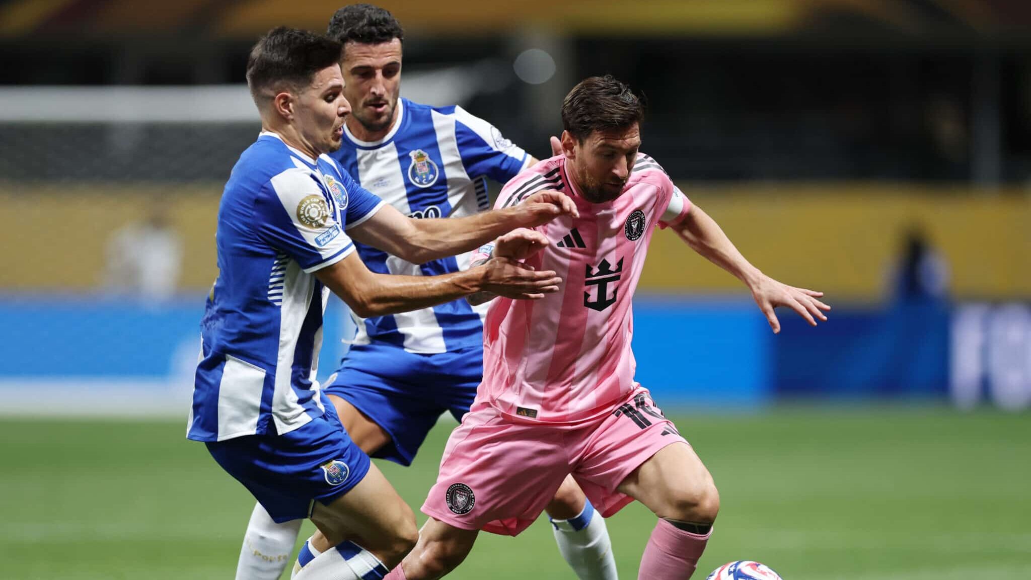 O Inter Miami venceu o Porto por 2 a 1 pela segunda rodada da Copa do Mundo de Clubes - Patrick Smith / FIFA / FIFA via Getty Images