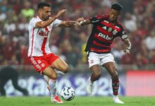 Flamengo e Internacional em duelo no Maracanã