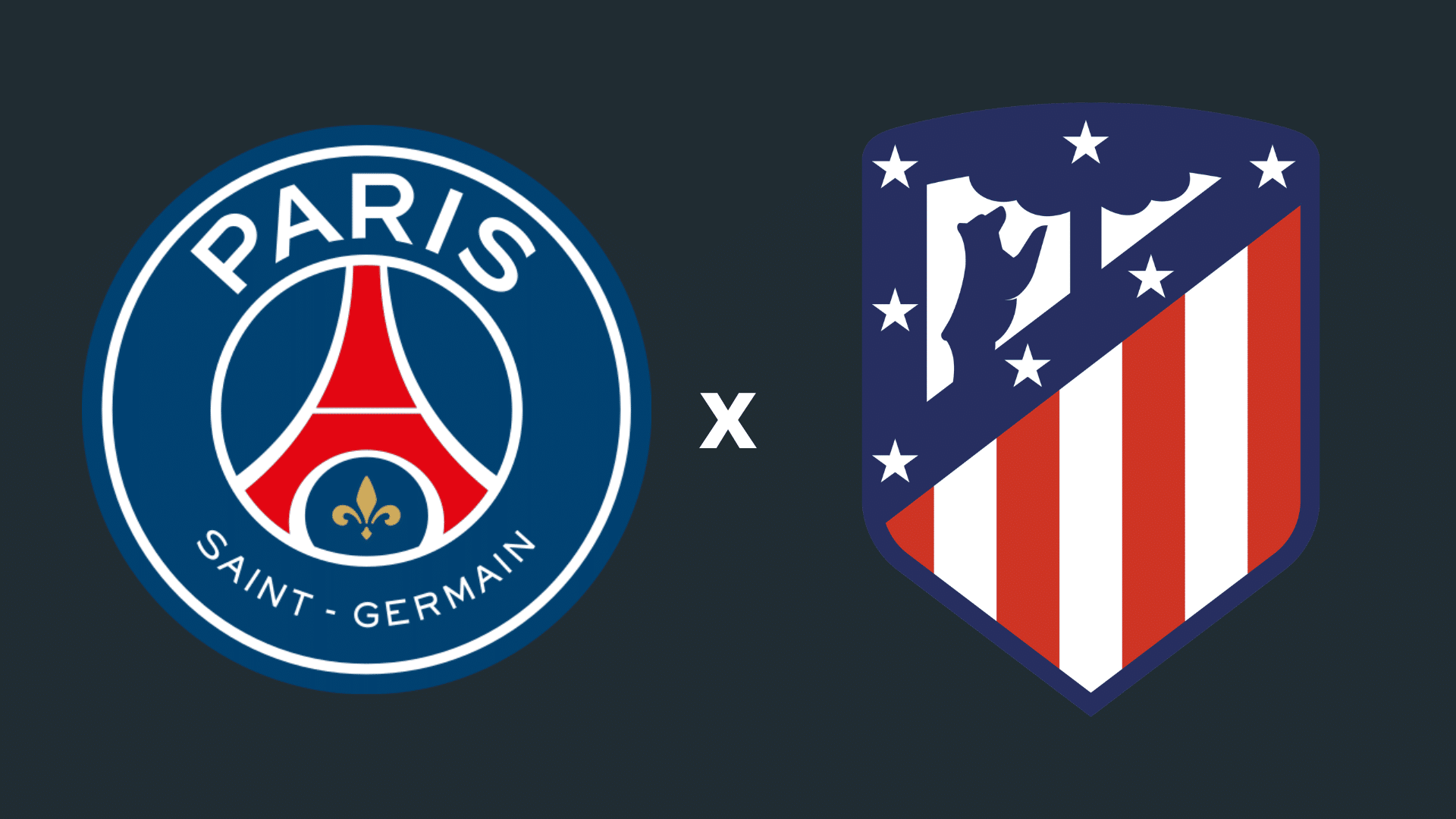 PSG x Atlético de Madrid onde assistir