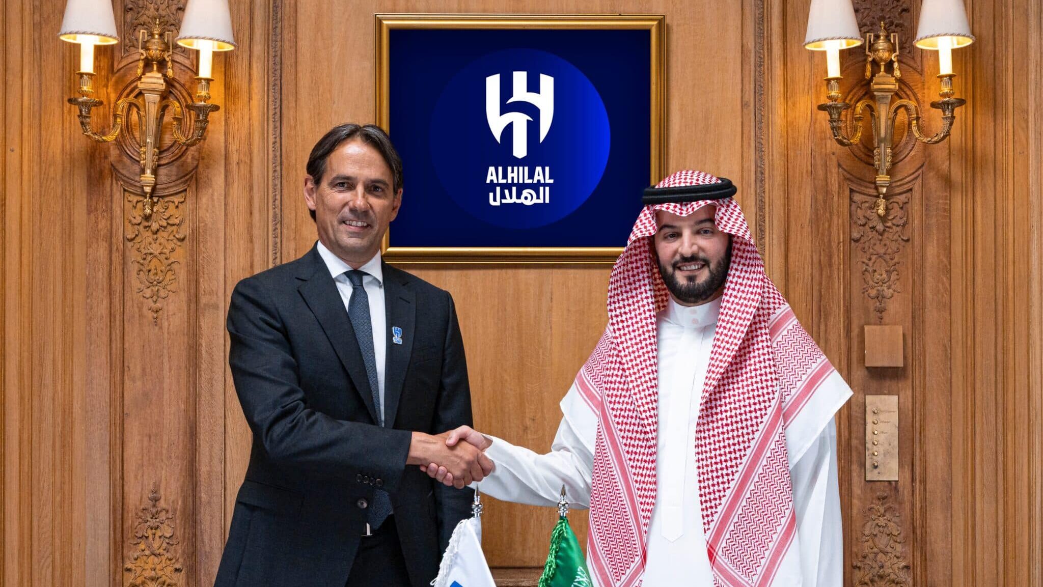 Simone Inzaghi anunciado pelo Al-Hilal