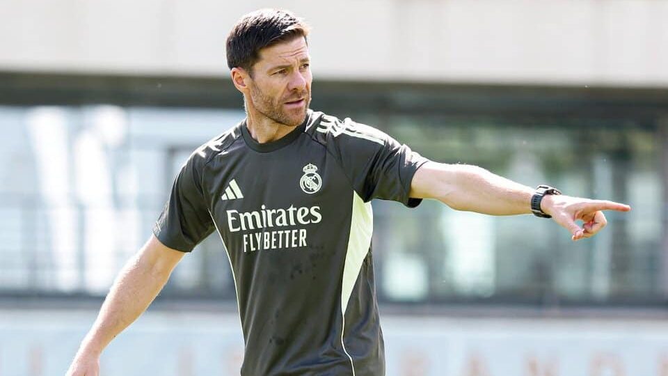 Xabi Alonso, técnico do Real Madrid.