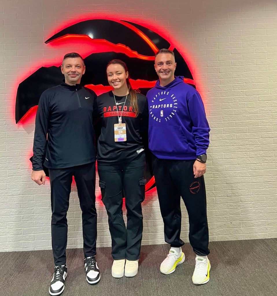 Jelena Todorovic no Toronto Raptors