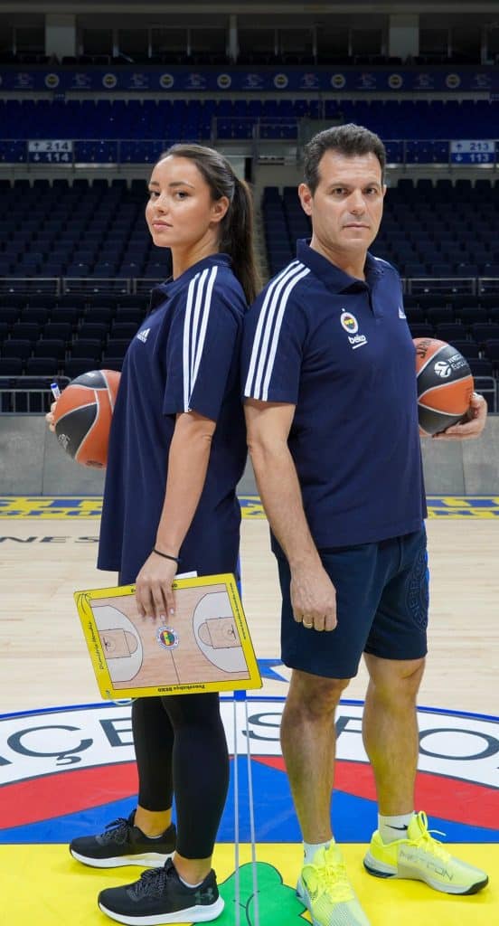 Jelena e o grego Dimitris Itoudis