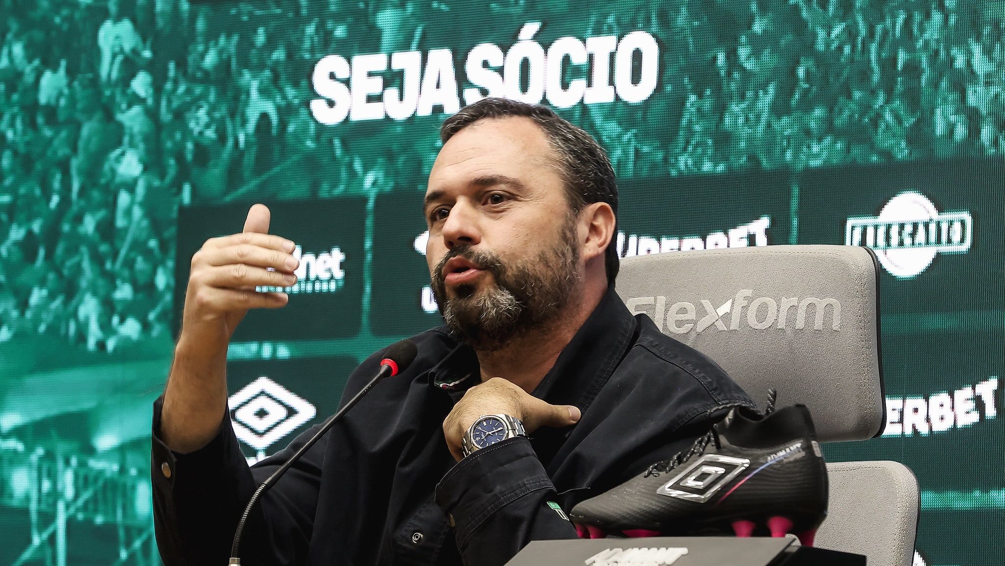 Mário Bittencourt é o presidente do Fluminense - Lucas Merçon / Fluminense