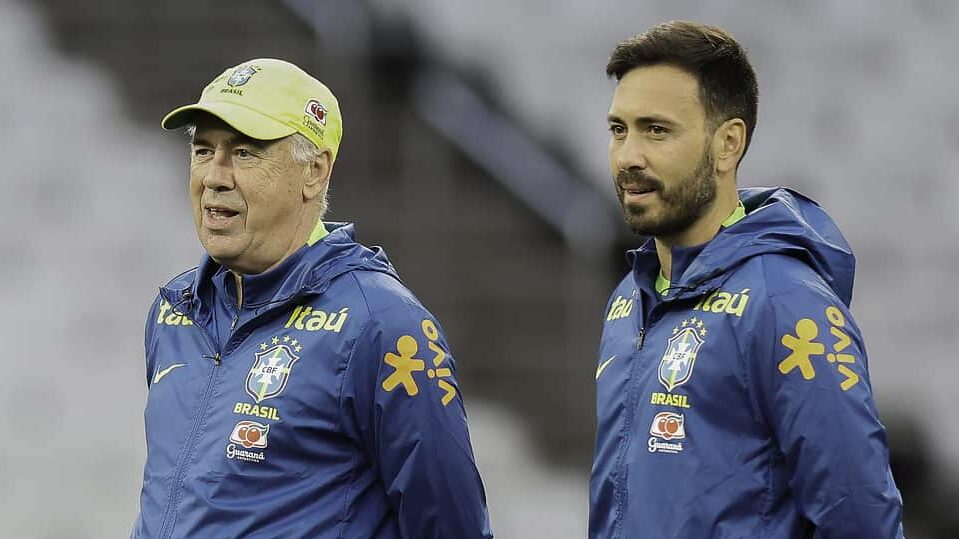 Carlo Ancelotti e Davide Ancelotti