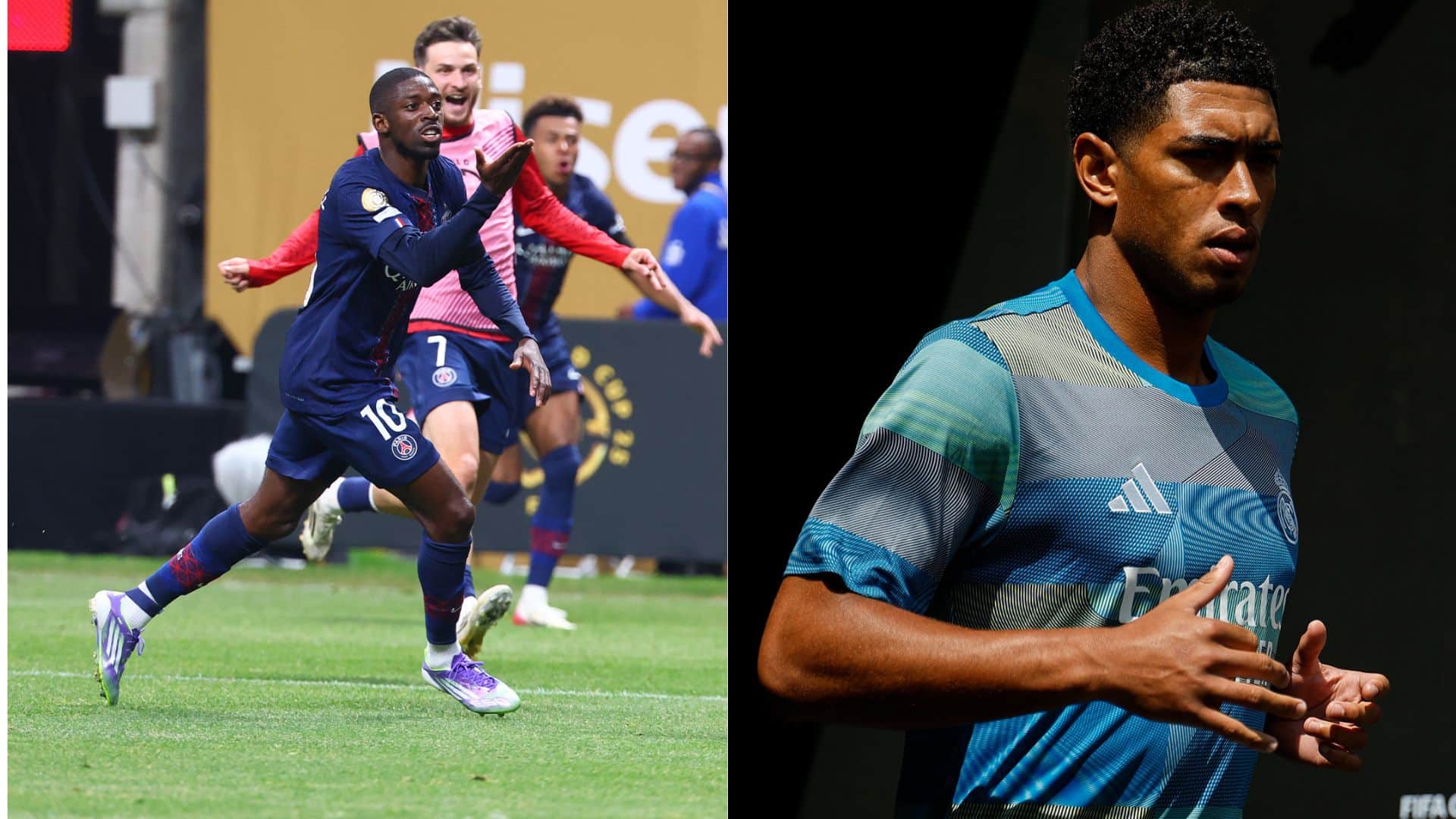 Dembelé e Bellingham