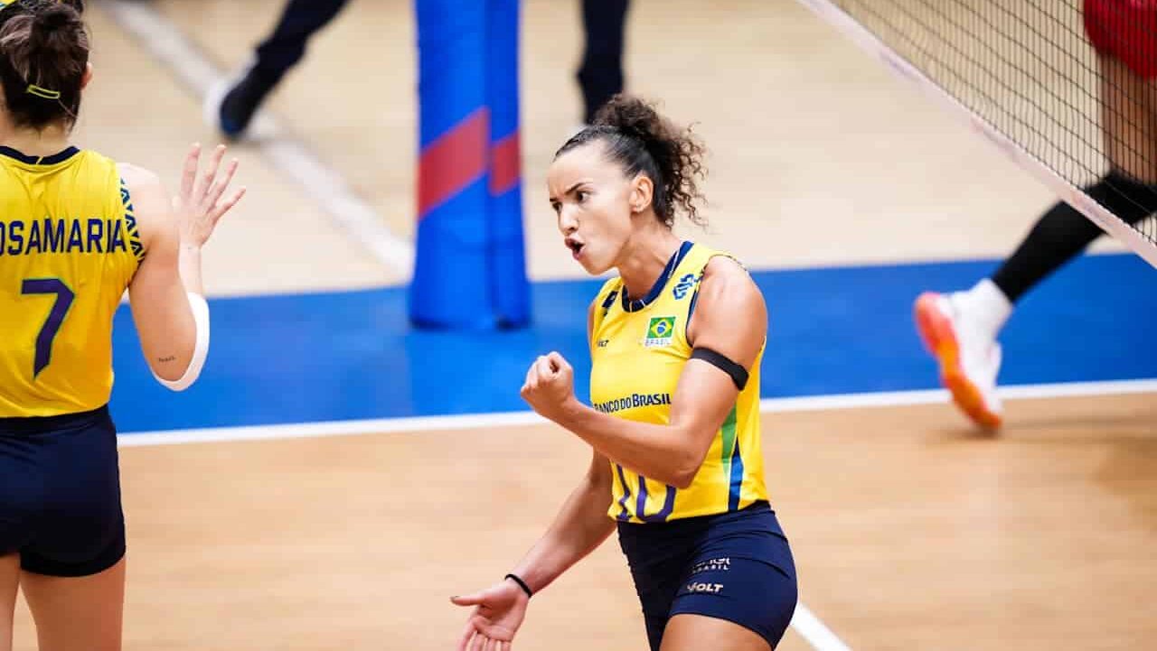 Gabi Guimarães do vôlei