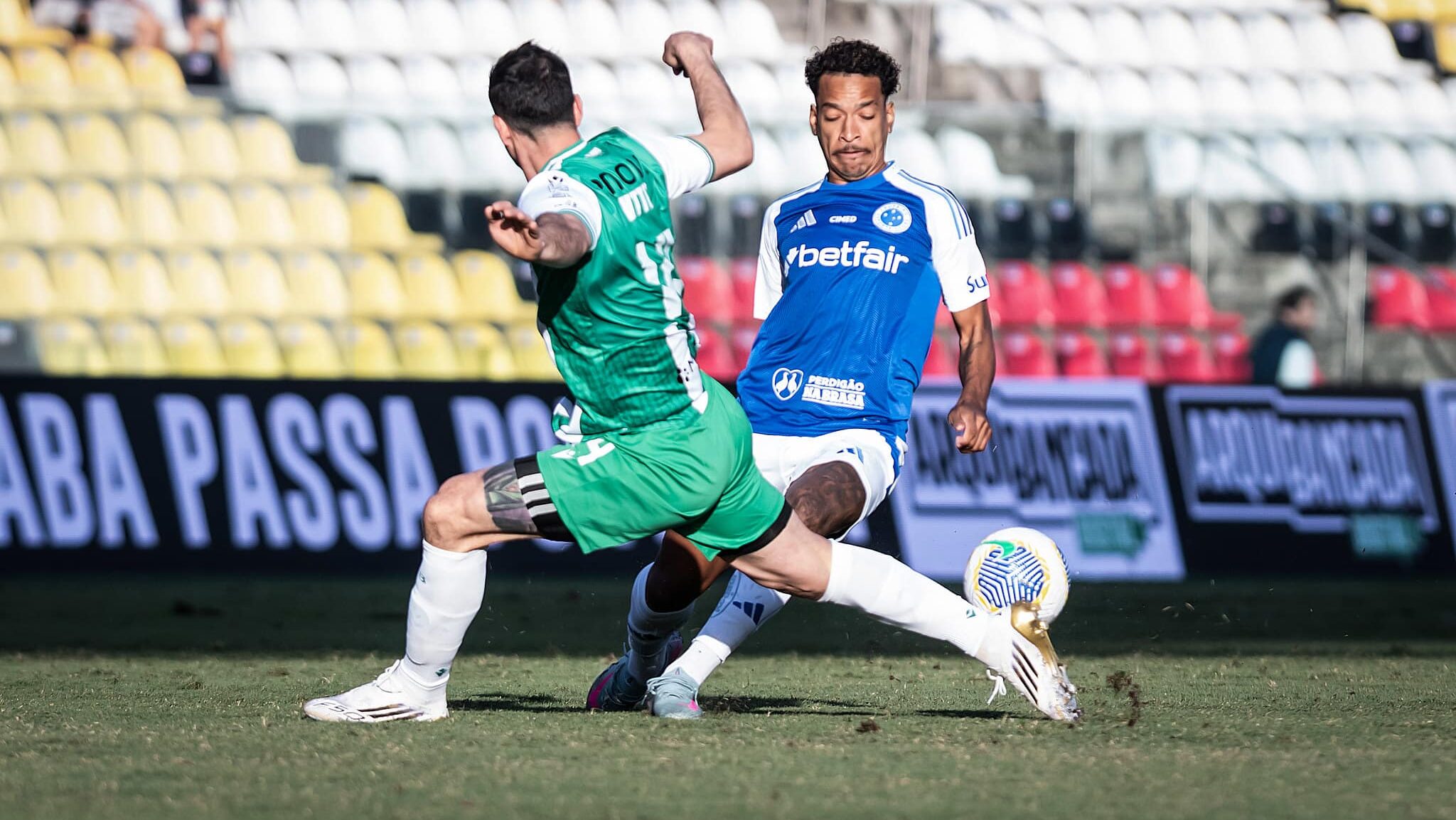 Matheus Pereira foi o autor do gol da vitória do Cruzeiro sobre o Banfield - Gustavo Aleixo/Cruzeiro