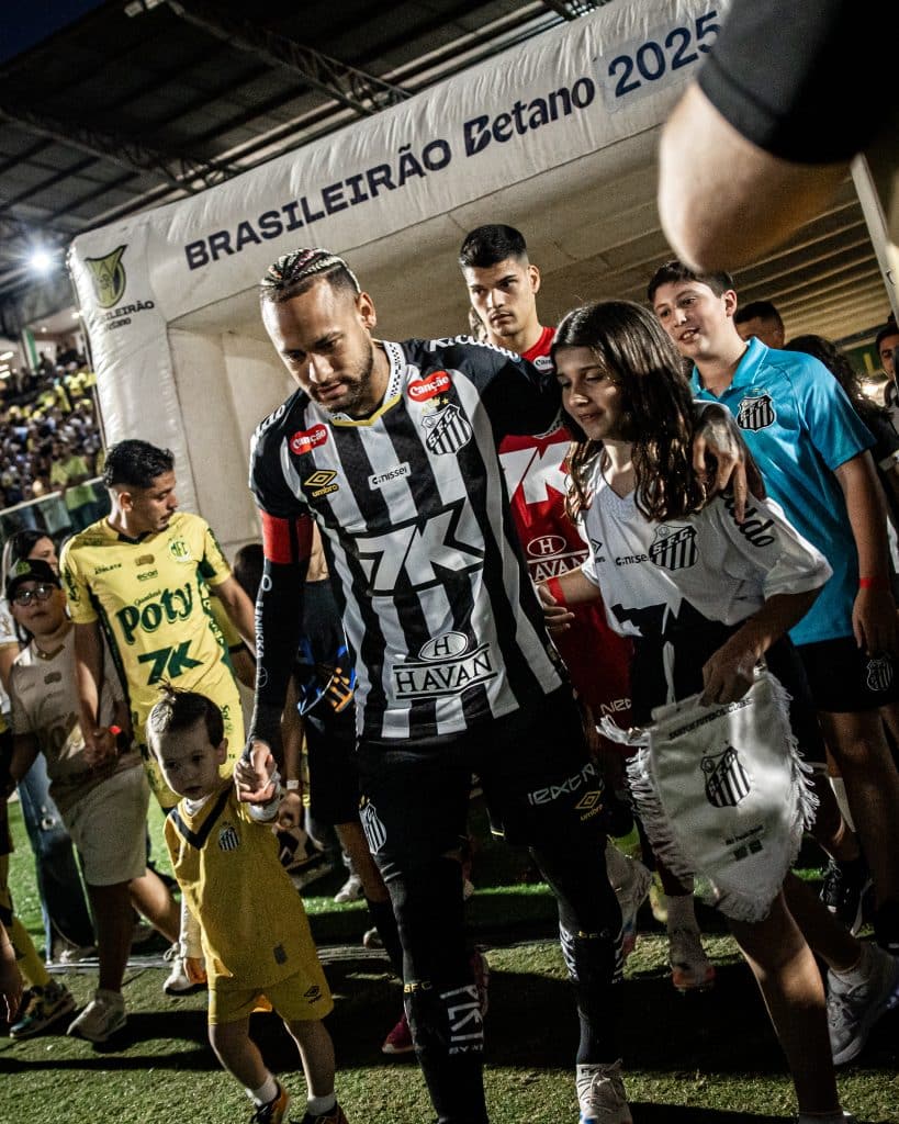 Neymar pelo Santos
