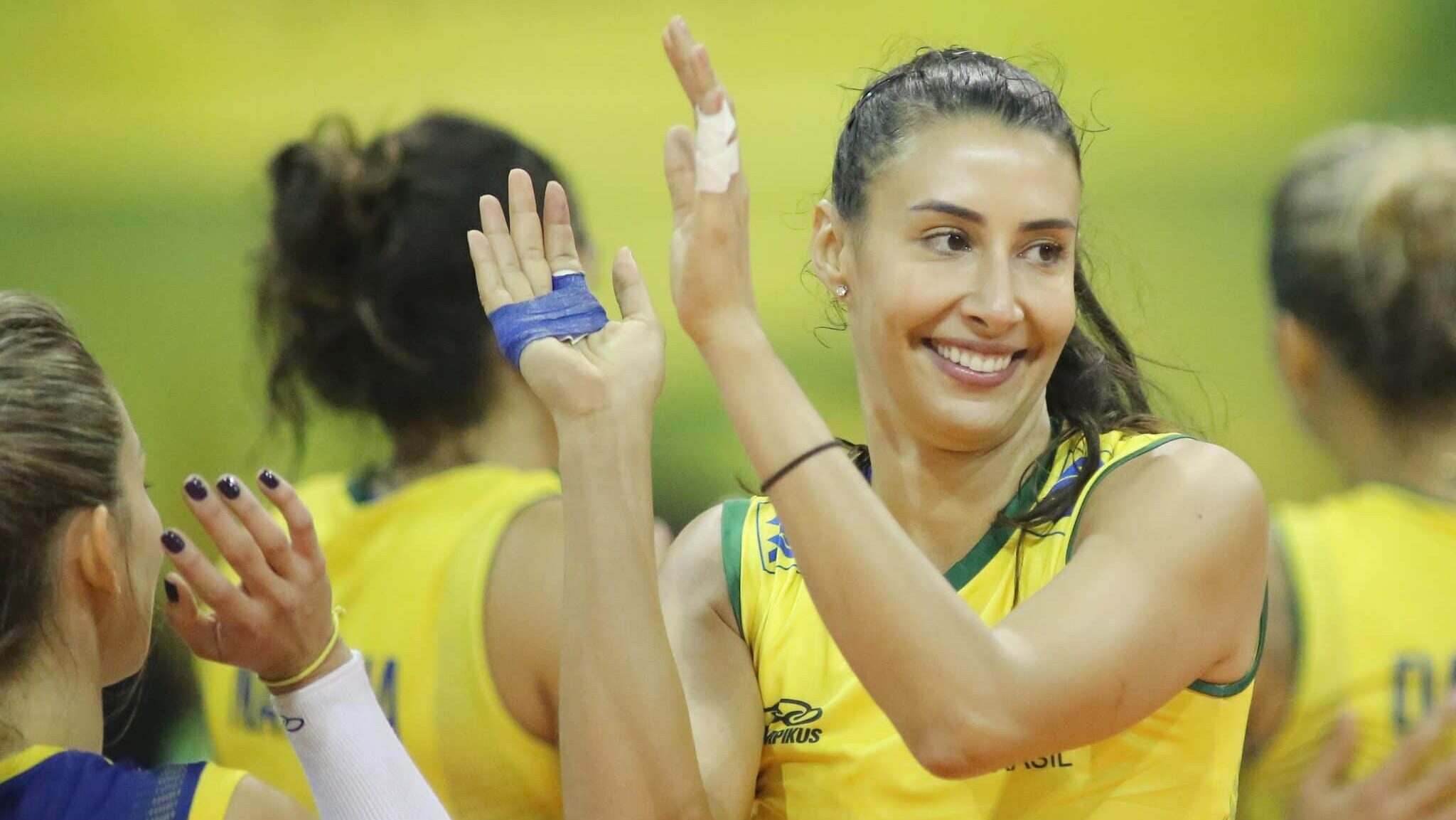 Sheilla Castro é uma das maiores jogadoras da história do vôlei - Giuliano Gomes/Gazeta Press