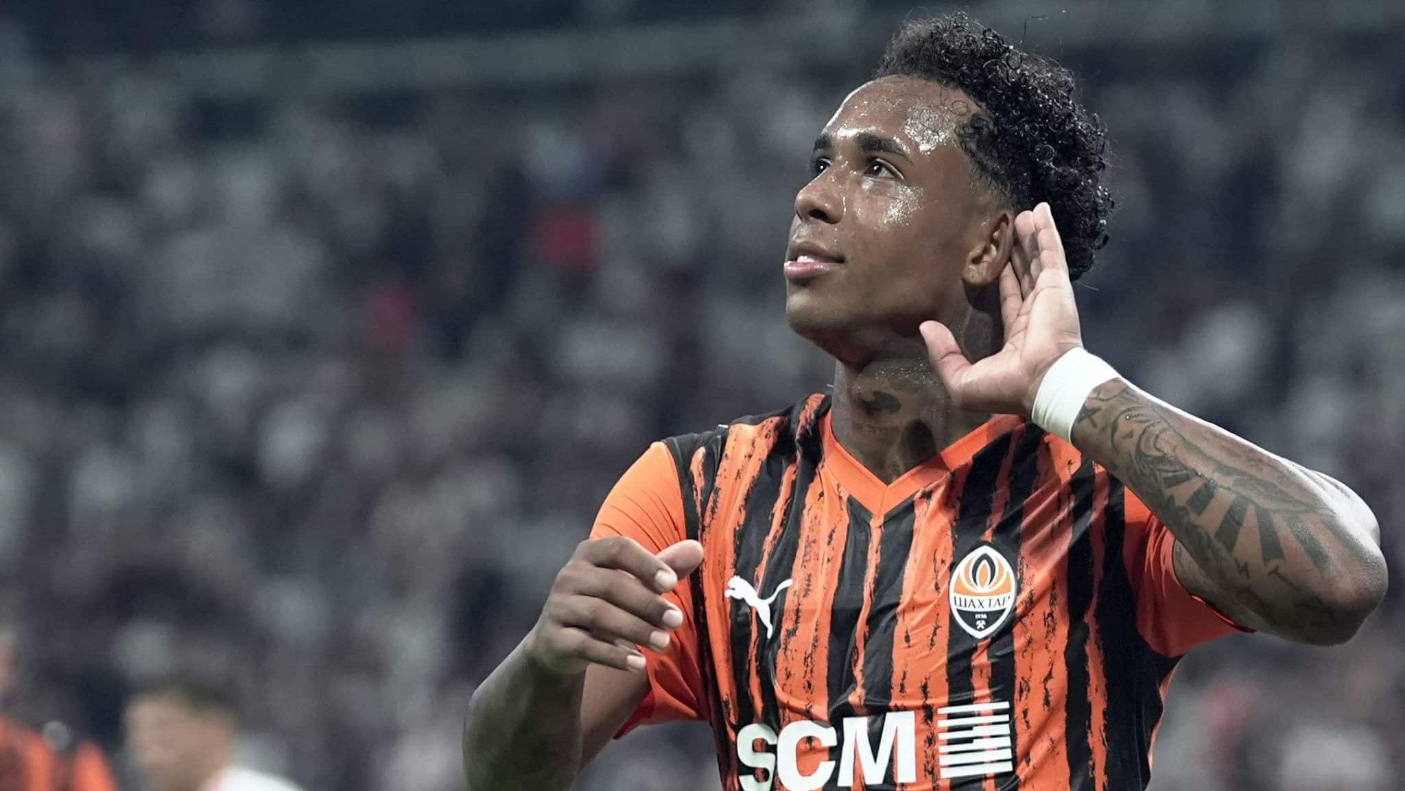 Kevin comemorando gol pelo Shakhtar Donetsk - Esra Bilgin/Anadolu via Getty Images