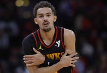 Trae Young faz a comemoração "gelada"