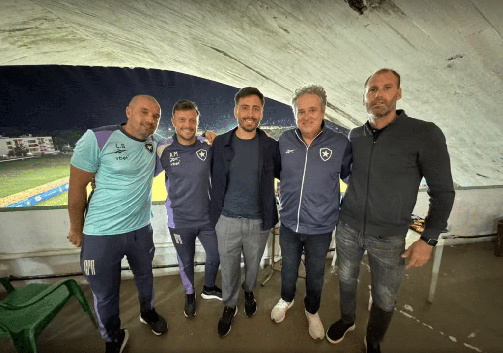 Eramos Damiani, à direita de Davide Ancelotti 