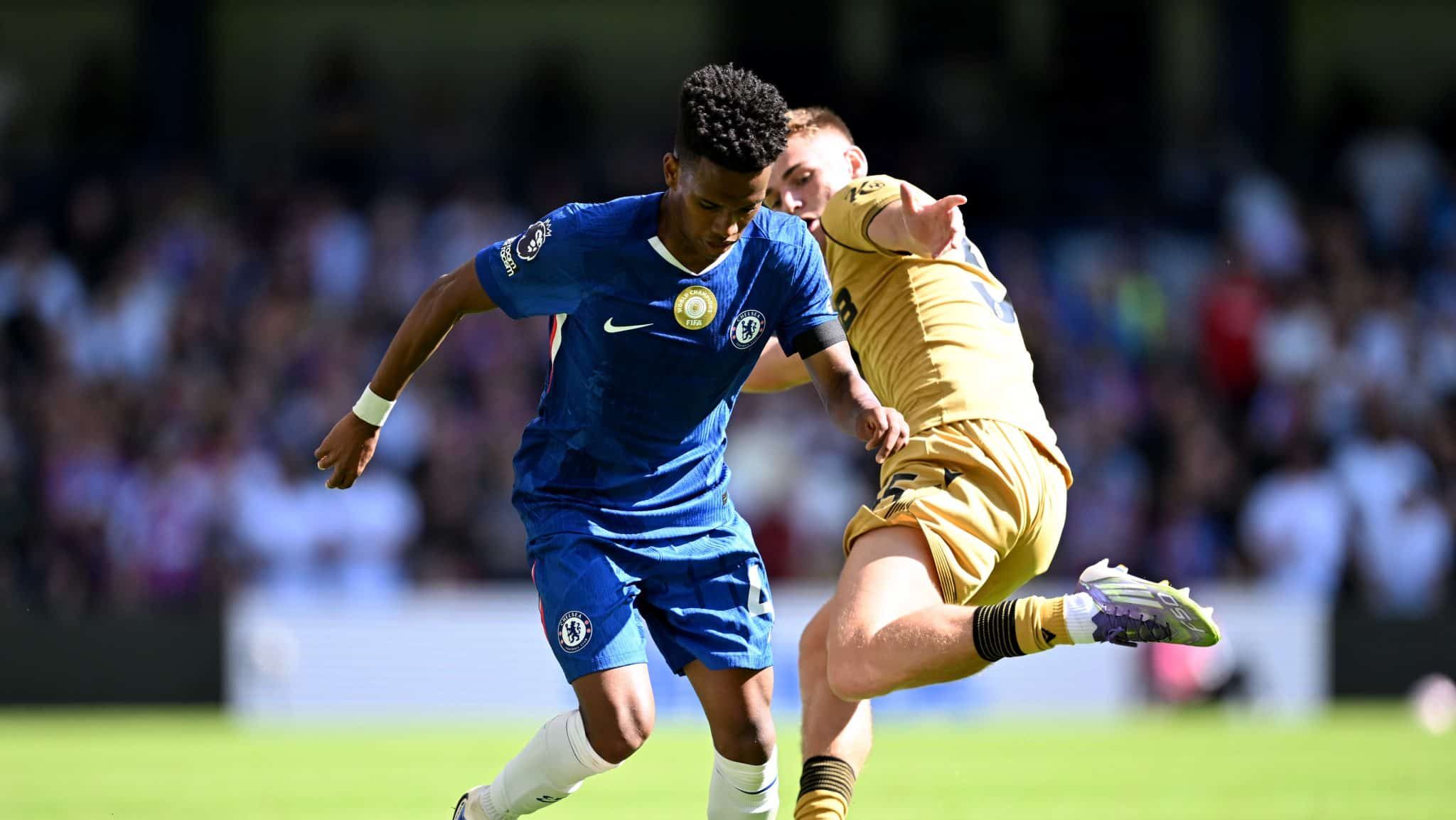 Estêvão em Chelsea x Crystal Palace