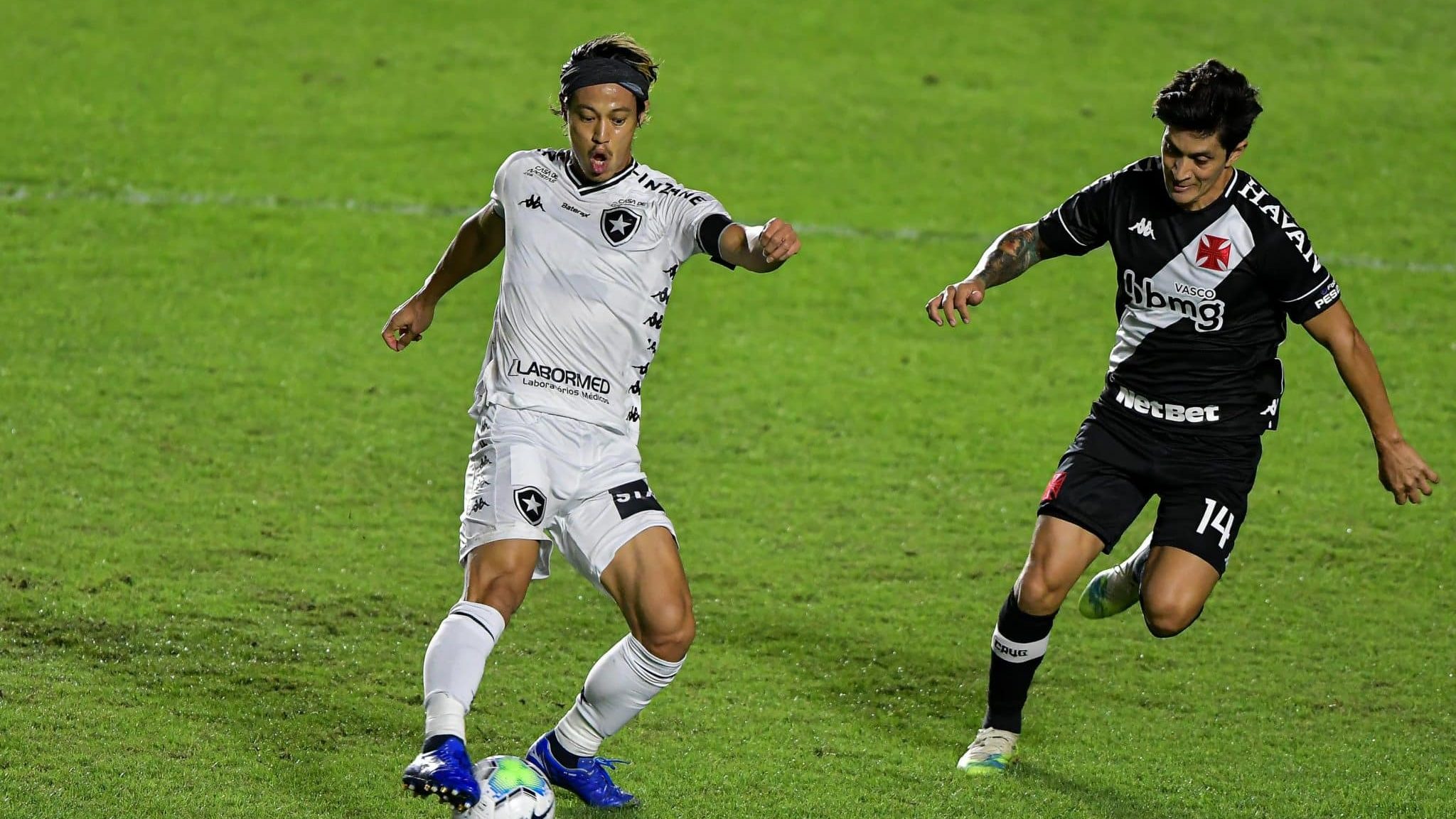 Honda e Cano por Botafogo x Vasco