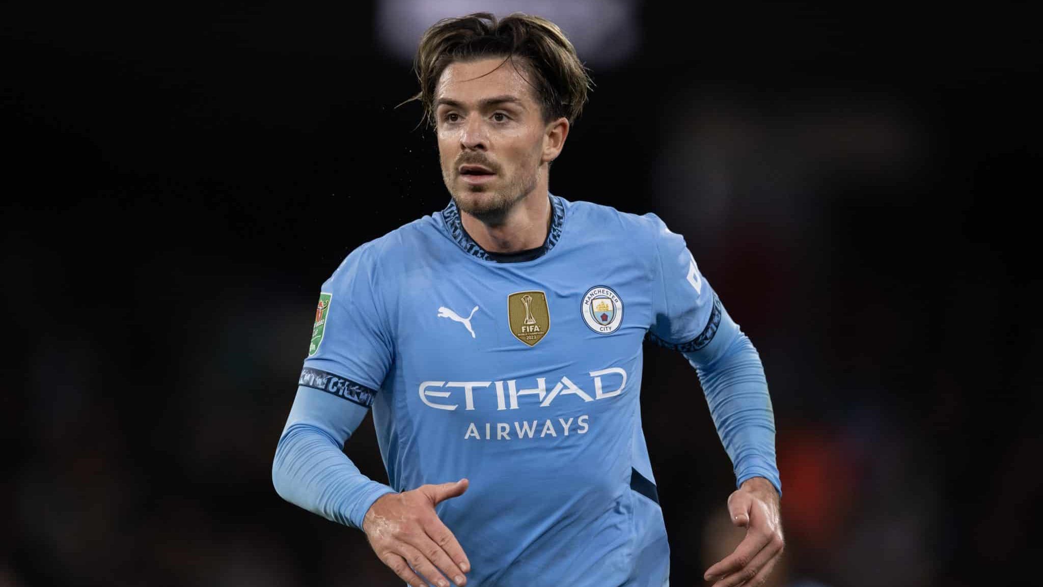 Jack Grealish em ação pelo Manchester City - Visionhaus/Getty Images